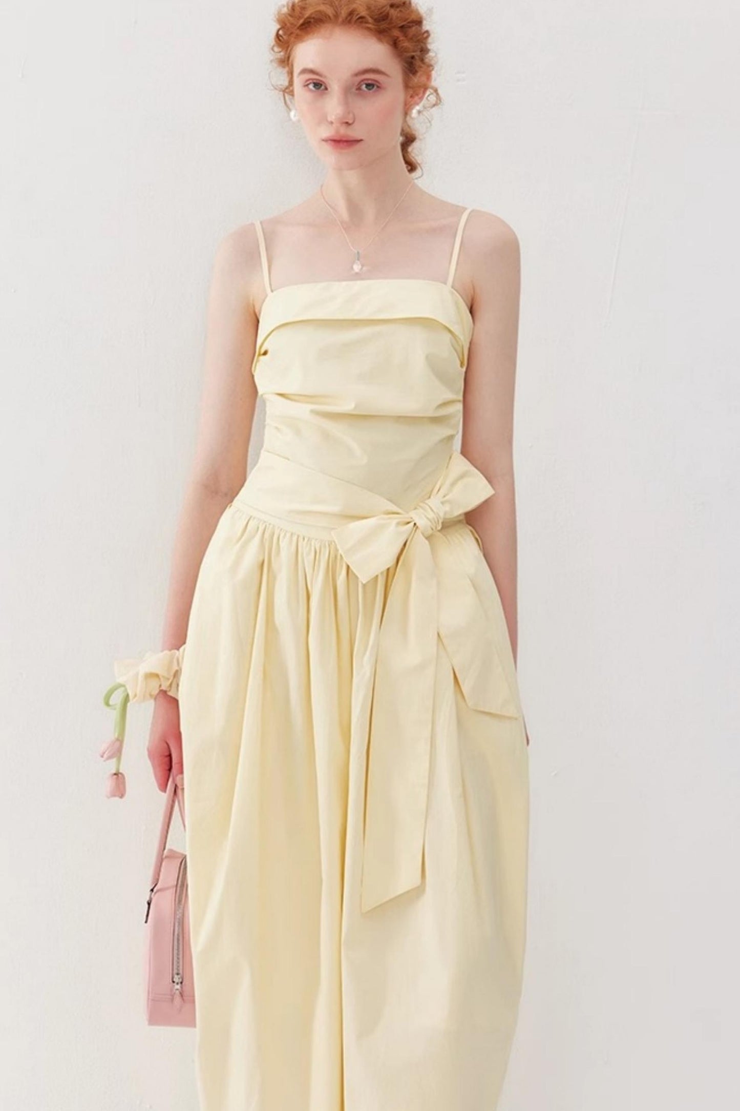 Tie-Waist Sheath Dress