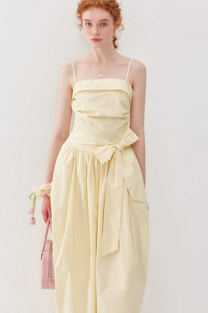 Tie-Waist Sheath Dress