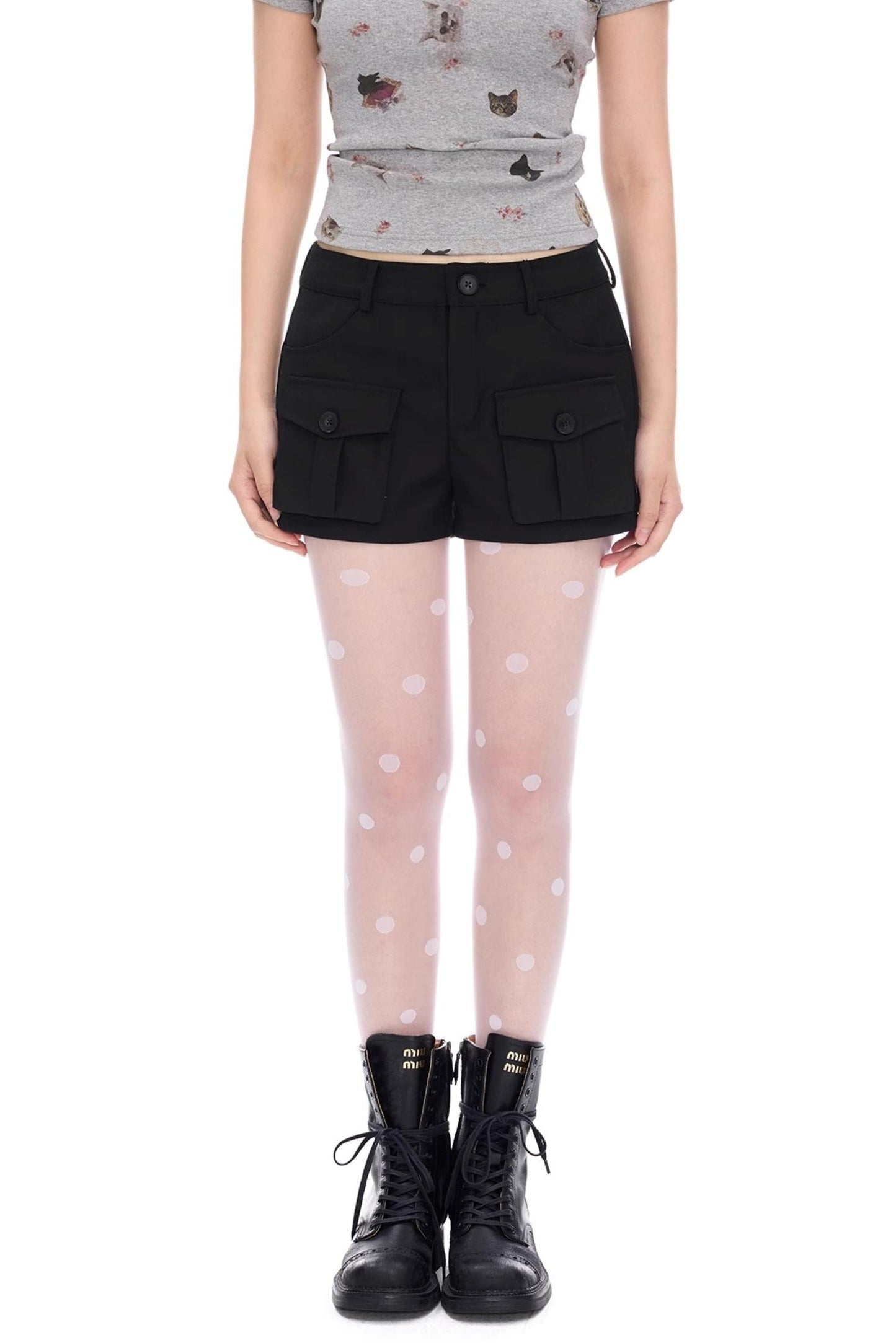 Bamboo A-Line Work Shorts