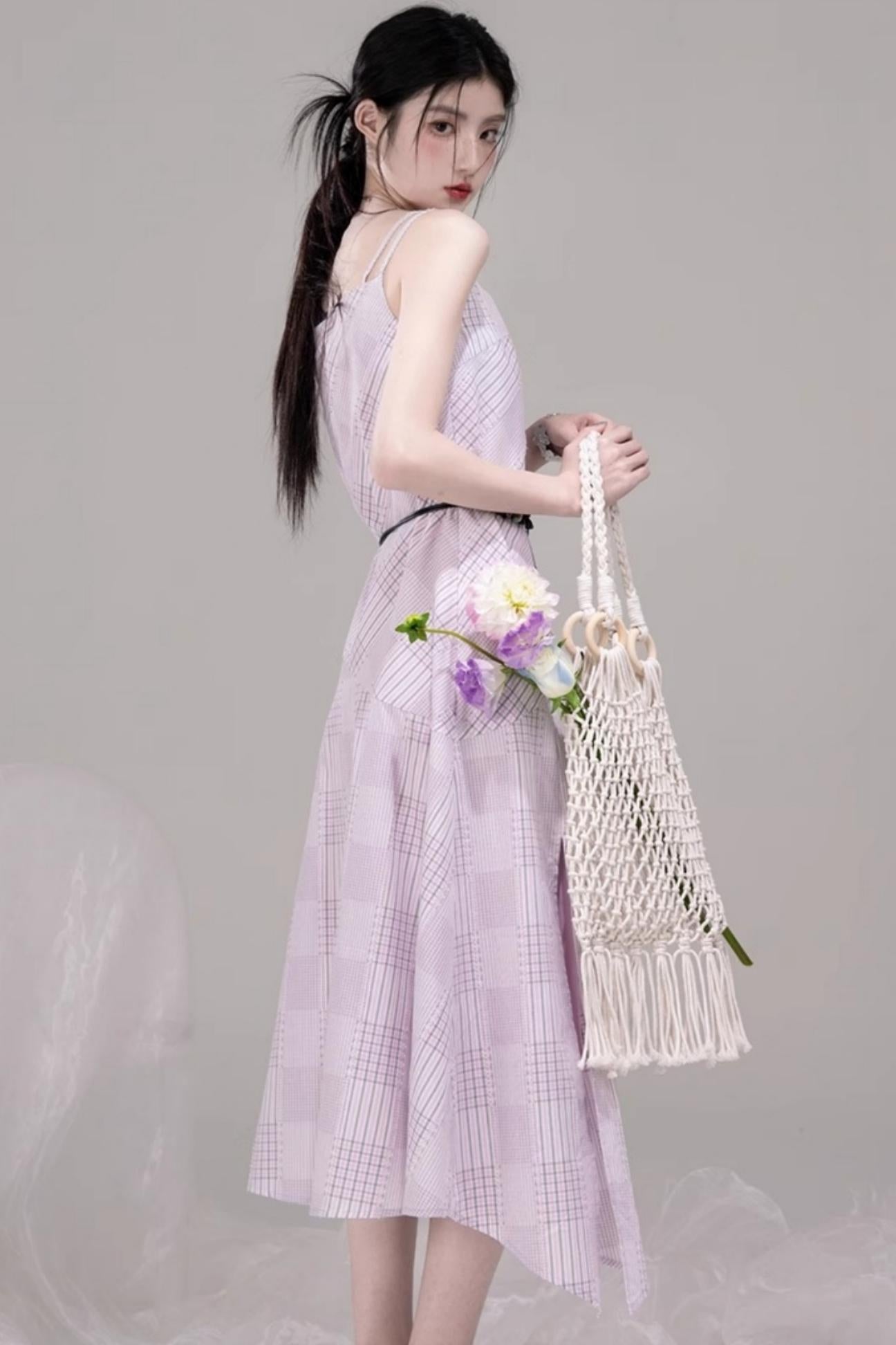 Asymmetrical Draped Dress