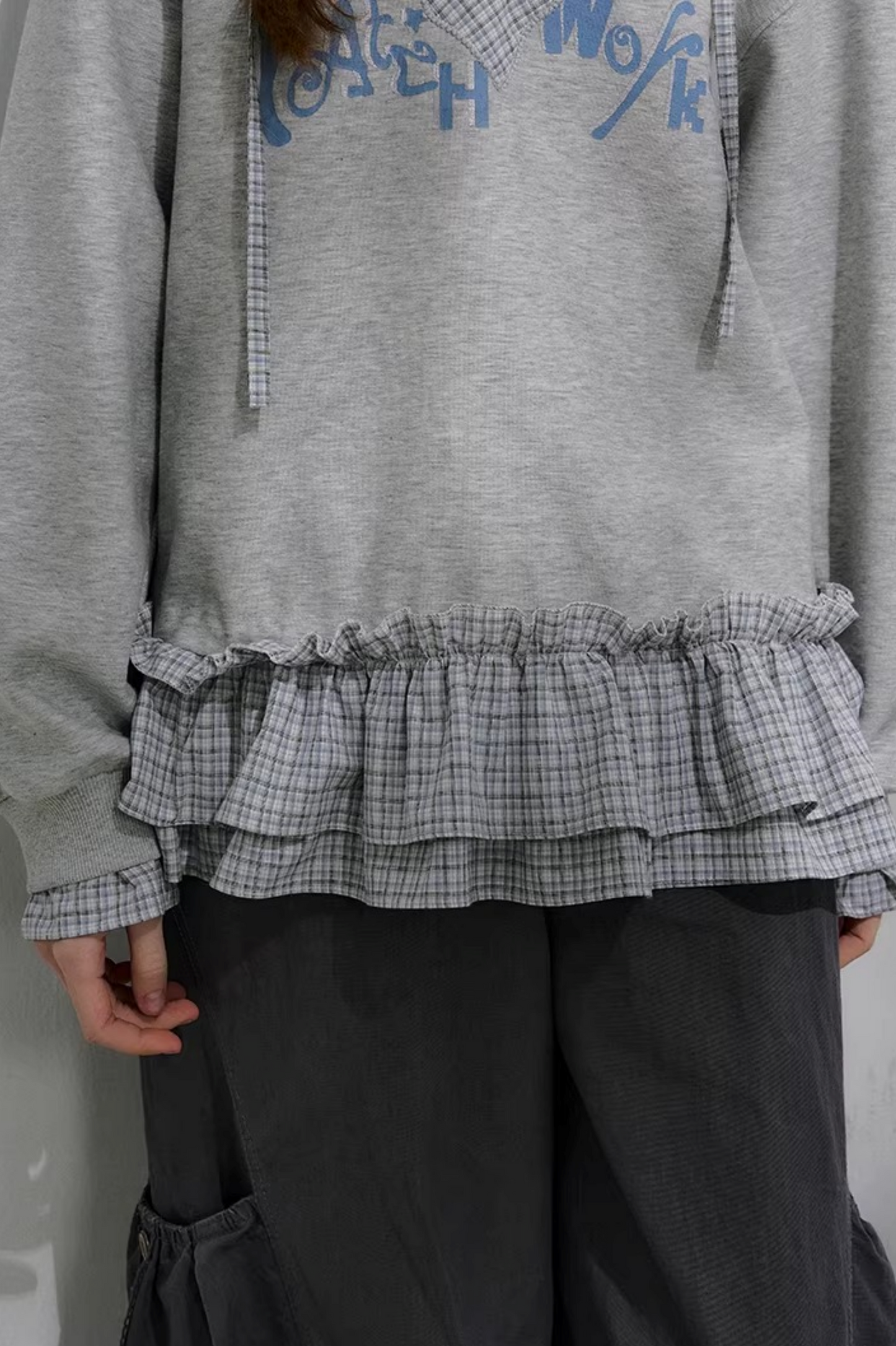 Childlike Stickers Hooded Sweatshirt