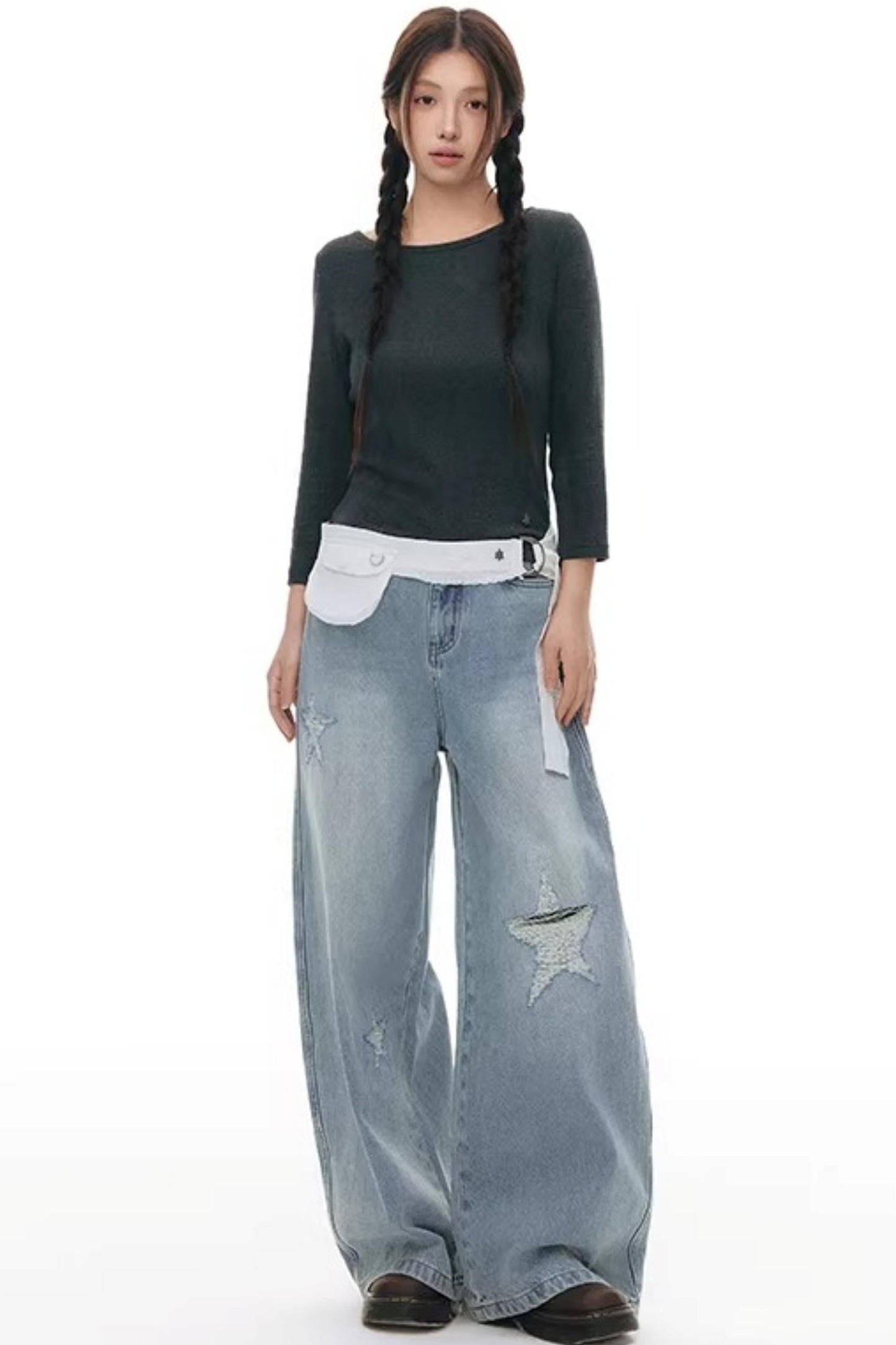 Reversible Faux Sleeve Top