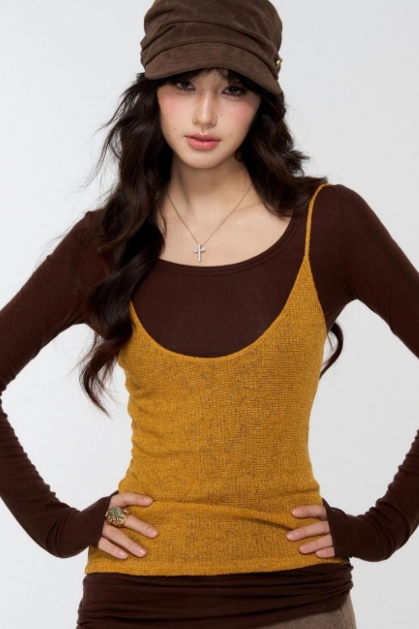 Gingerbread Contrast Top Set-Up