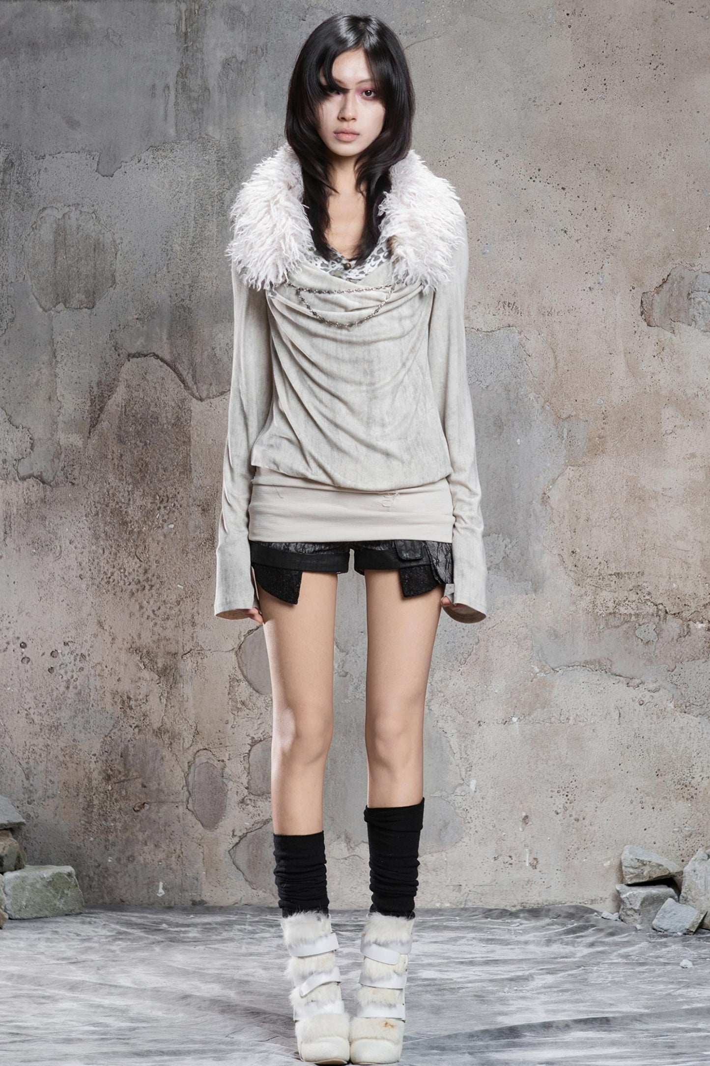 Retro Two-Piece Top Shirt Info