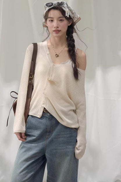Laser Embossed Vintage Jeans