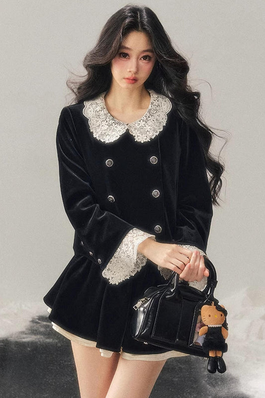 트와일라잇 레이스 벨벳 셋업