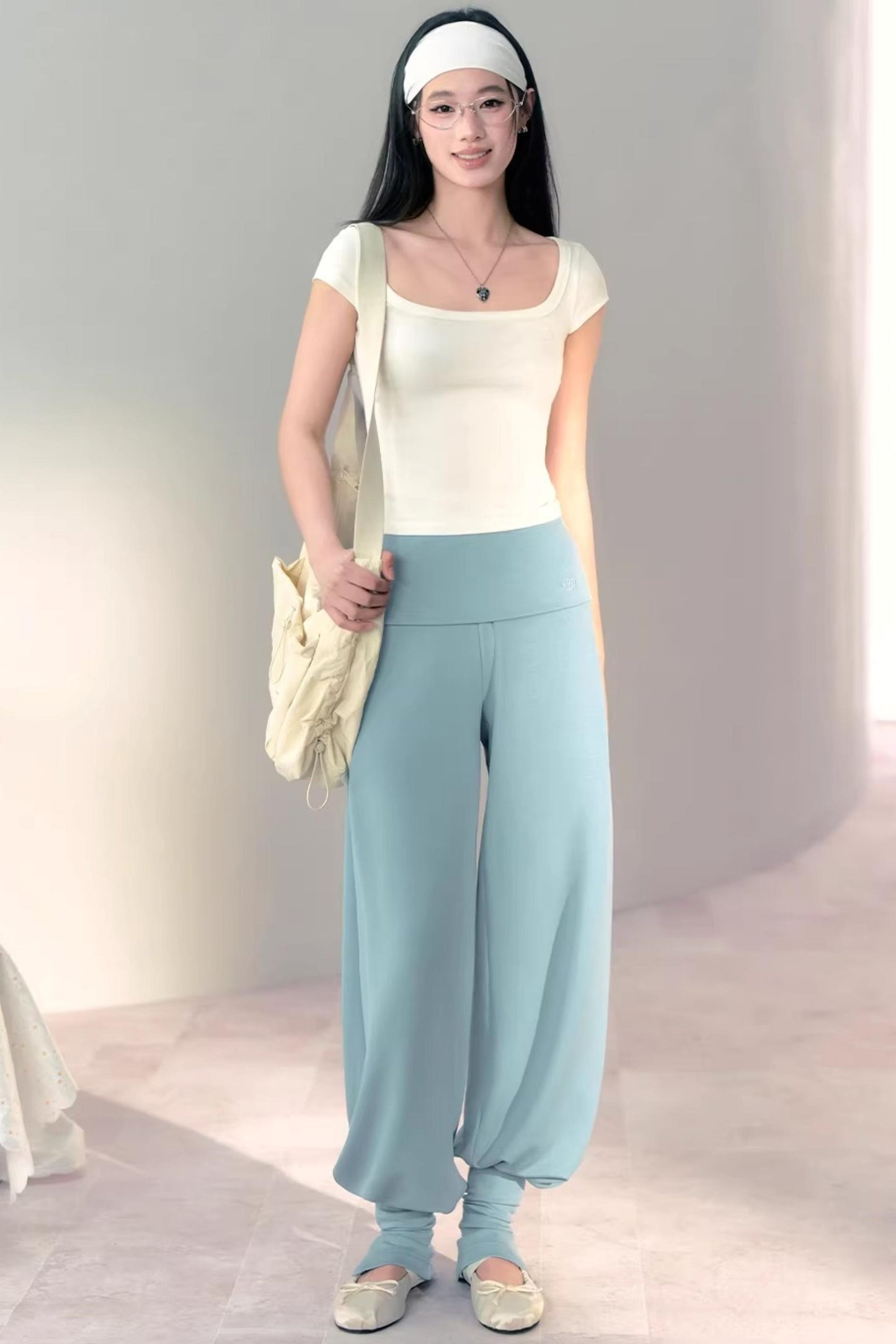 Lyocell Convertible Cuffed Pants