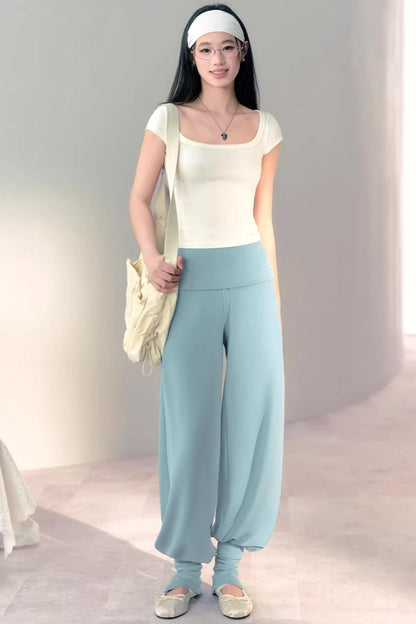 Lyocell Convertible Cuffed Pants