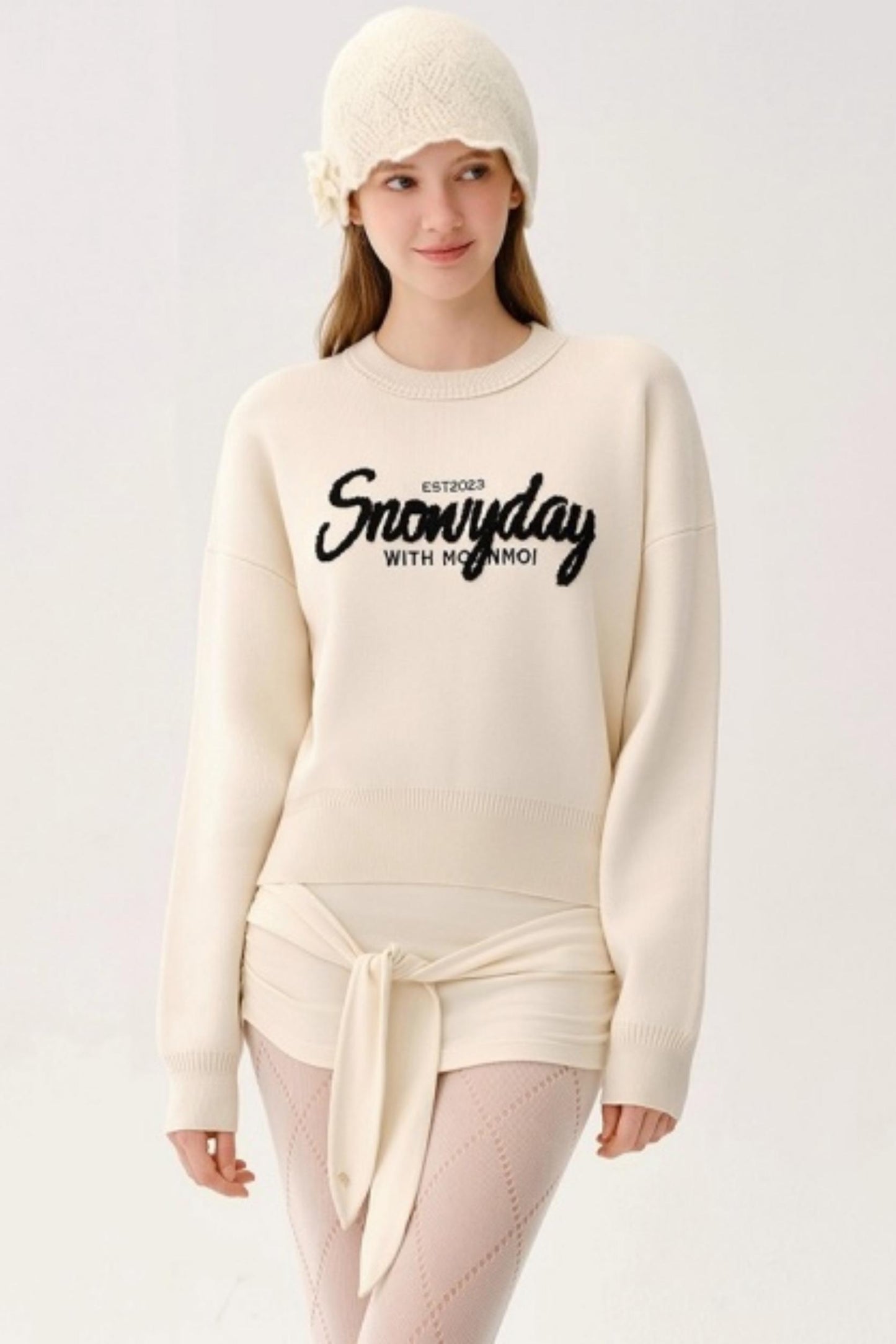 Afternoon Stroll Knitted Sweater