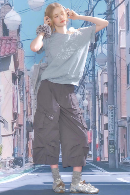 Lace-Up Retro Rabbit Tee