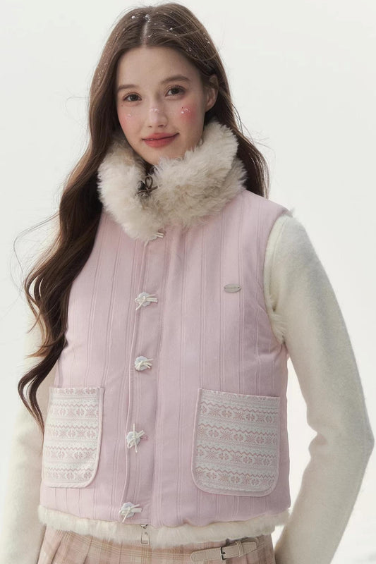 Sweet Berry Reversible Vest