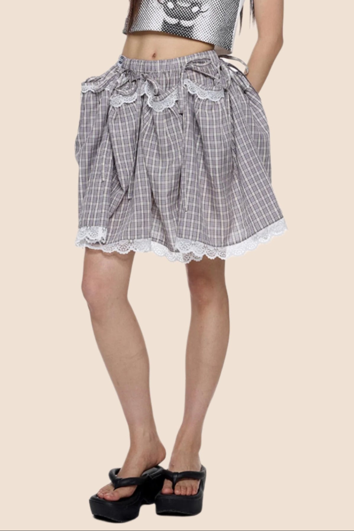 Retro Transformable Midi Skirt