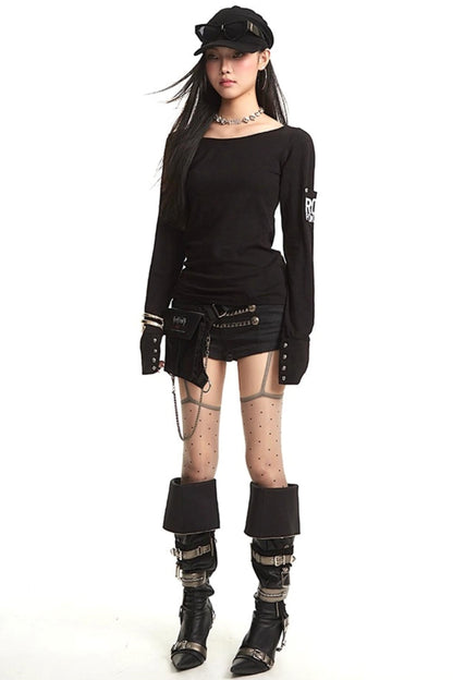 Monogram Shoulder T-Shirt