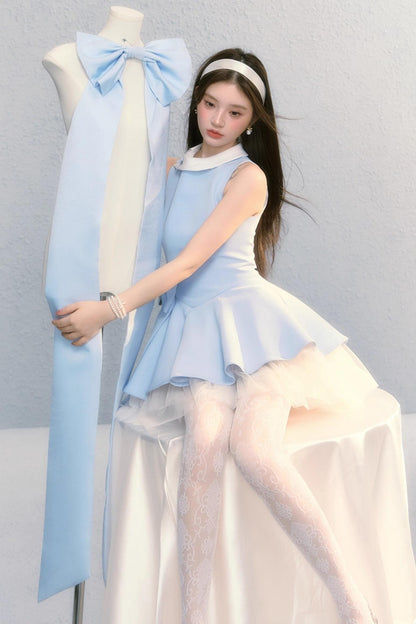 Fugitive Princess Mesh Panel Ballet Dress