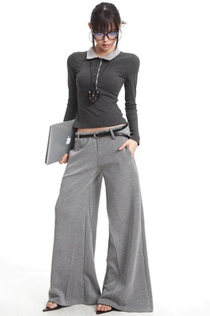 Retro Light Gray Sweatpants