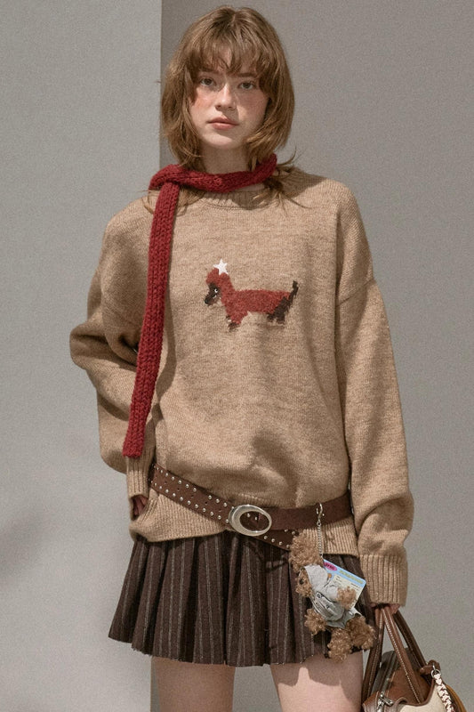 Holiday Dachshund Sweater