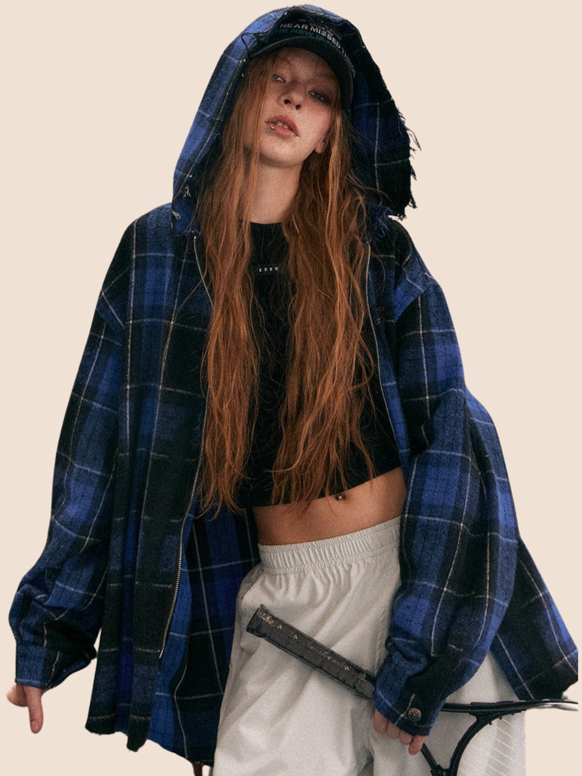 Heavy Plaid Shirt Jacket