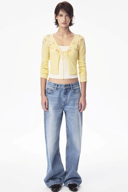 Tencel Summer Knit Cardigan Top