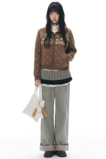 Vintage Fair Isle Cardigan