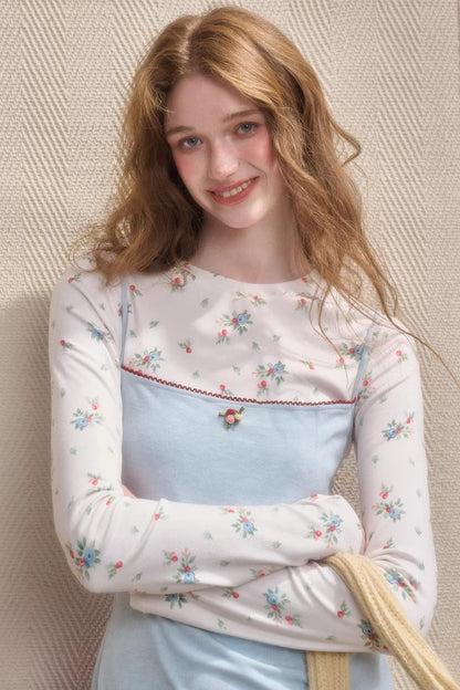 Mediterranean Floral Dress Set-Up