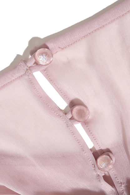 Sweet Mark Lace Short Sleeves Top