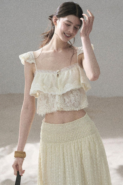 Misty Floral Lace Top