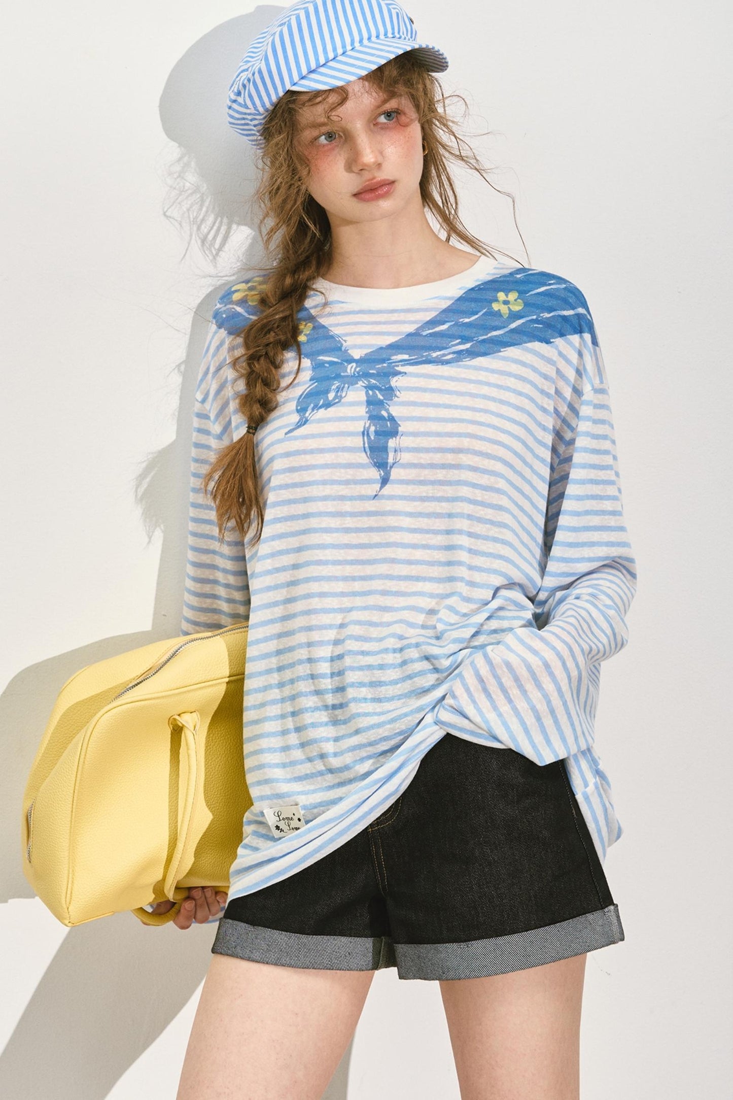 Summer Womens Wide-Leg Denim Shorts