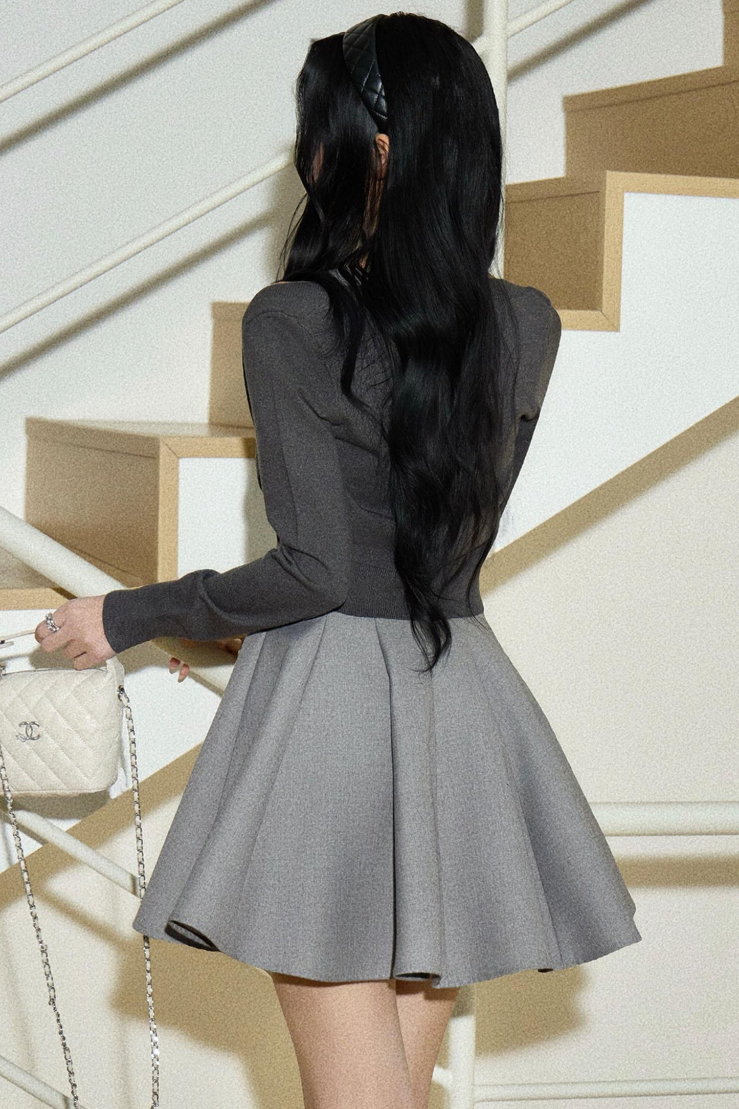 Anne's Diary Off-Shoulder Dress Set-Up