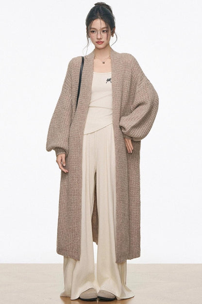 Knitted High-End Cardigan Set-Up