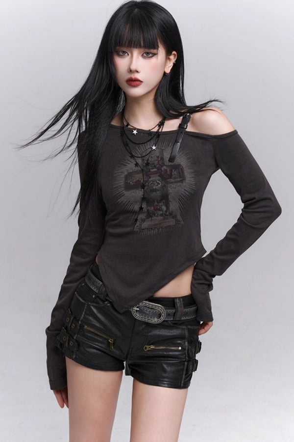 Vintage High Stretch Top