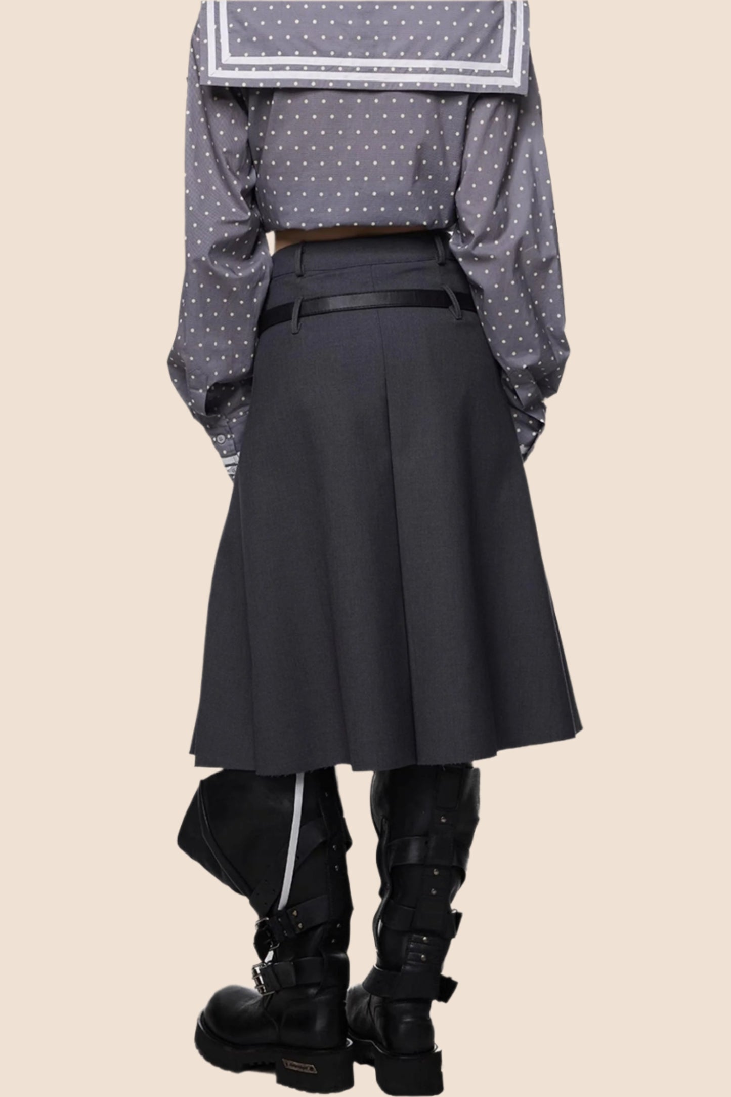 Vintage Pleated Summer Skirt