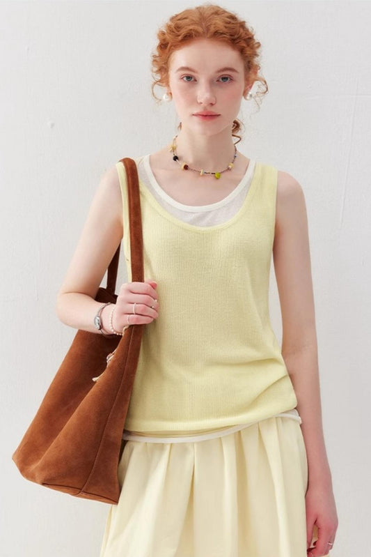 Colorblock Lightweight Tank Top