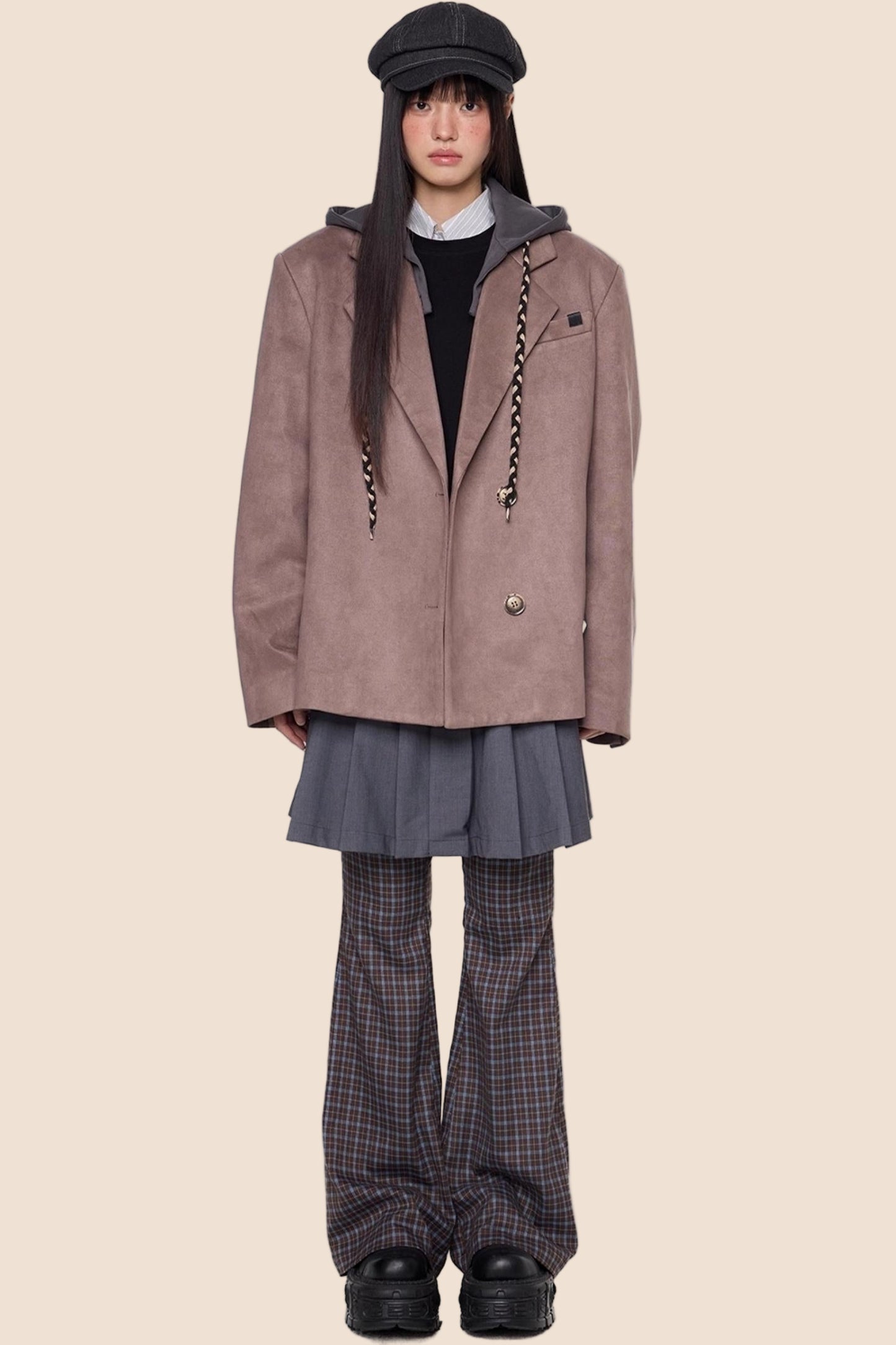 American Vintage Hooded Blazer