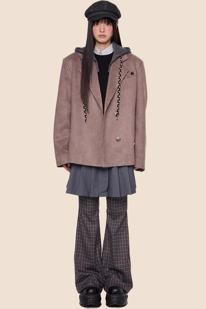 American Vintage Hooded Blazer