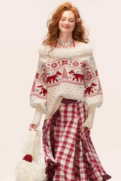 Fair Island V-Neck Sweater