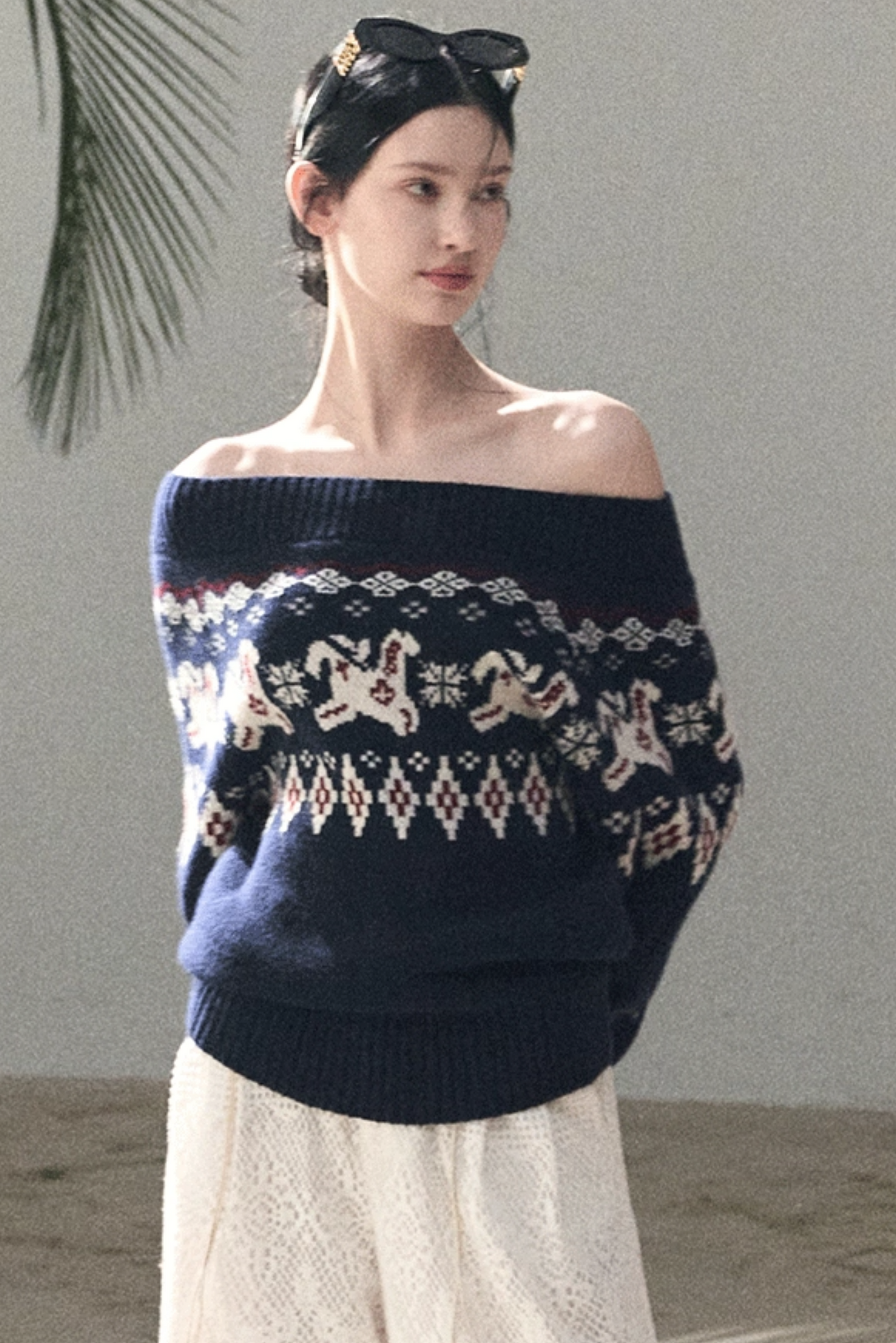 Hollow Crochet Lace Pants