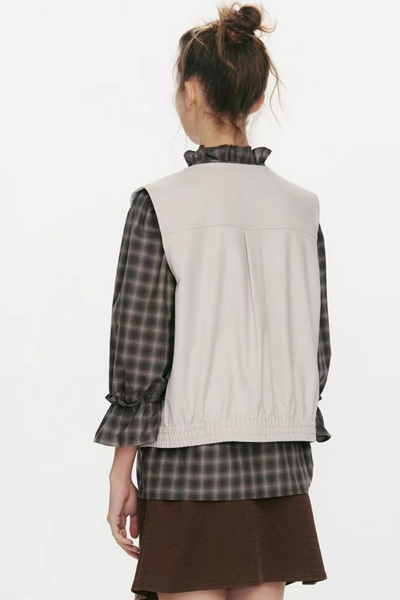 Spring Lily of the Valley Vest Jacket