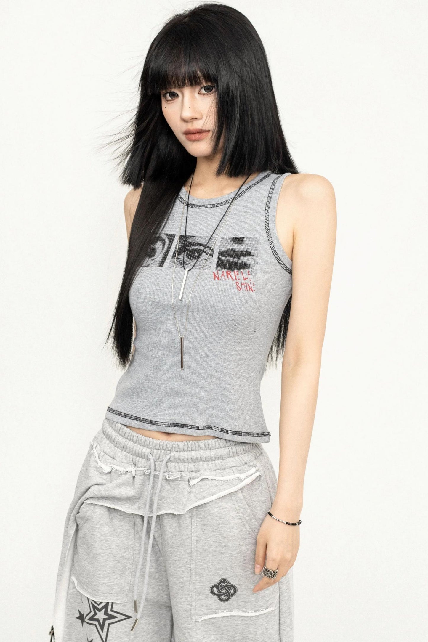 Slim Retro Tank Top