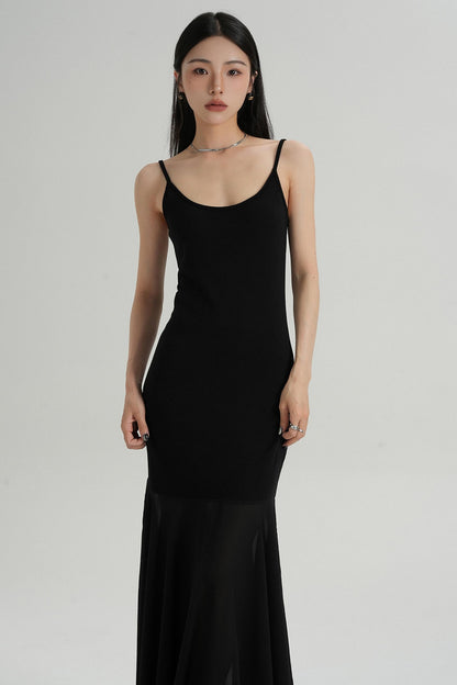 Summer Fishtail Halter Dress