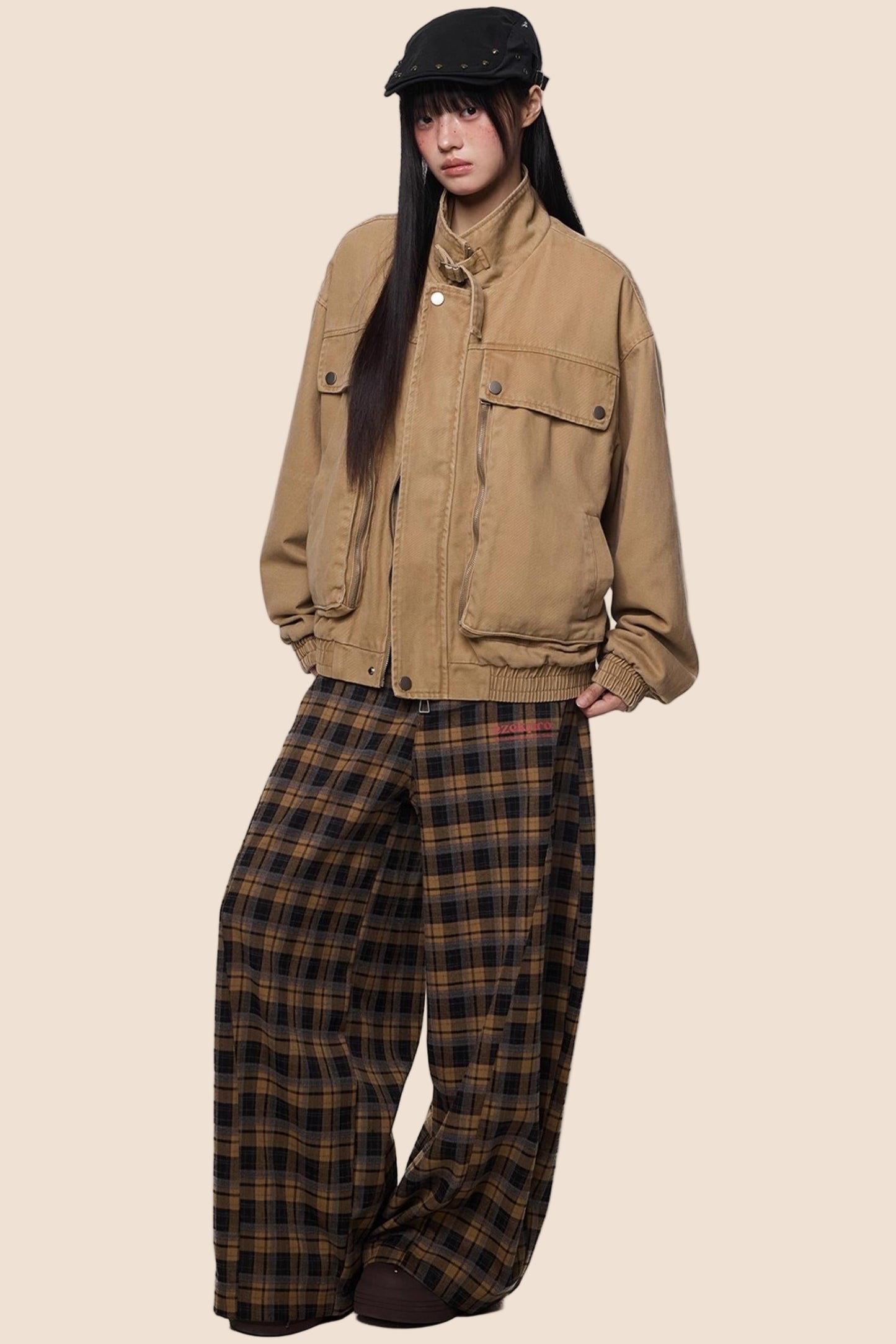 Autumn Vintage Cargo Jacket