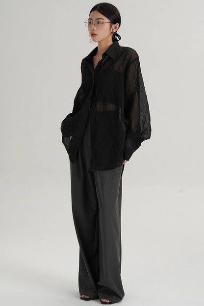 Straight-Leg Trousers