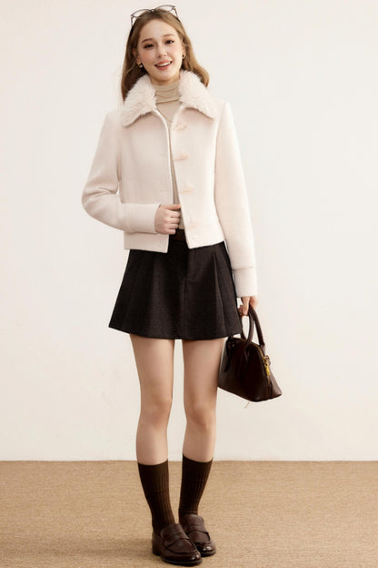 Furry Short Winter Jacket