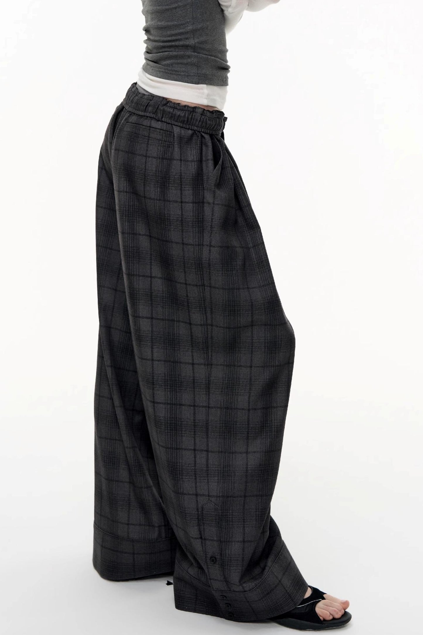 Vintage Wide-Leg Slacks