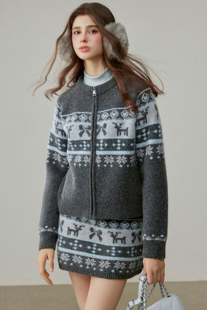 Isle Knitted Sweater Set-Up