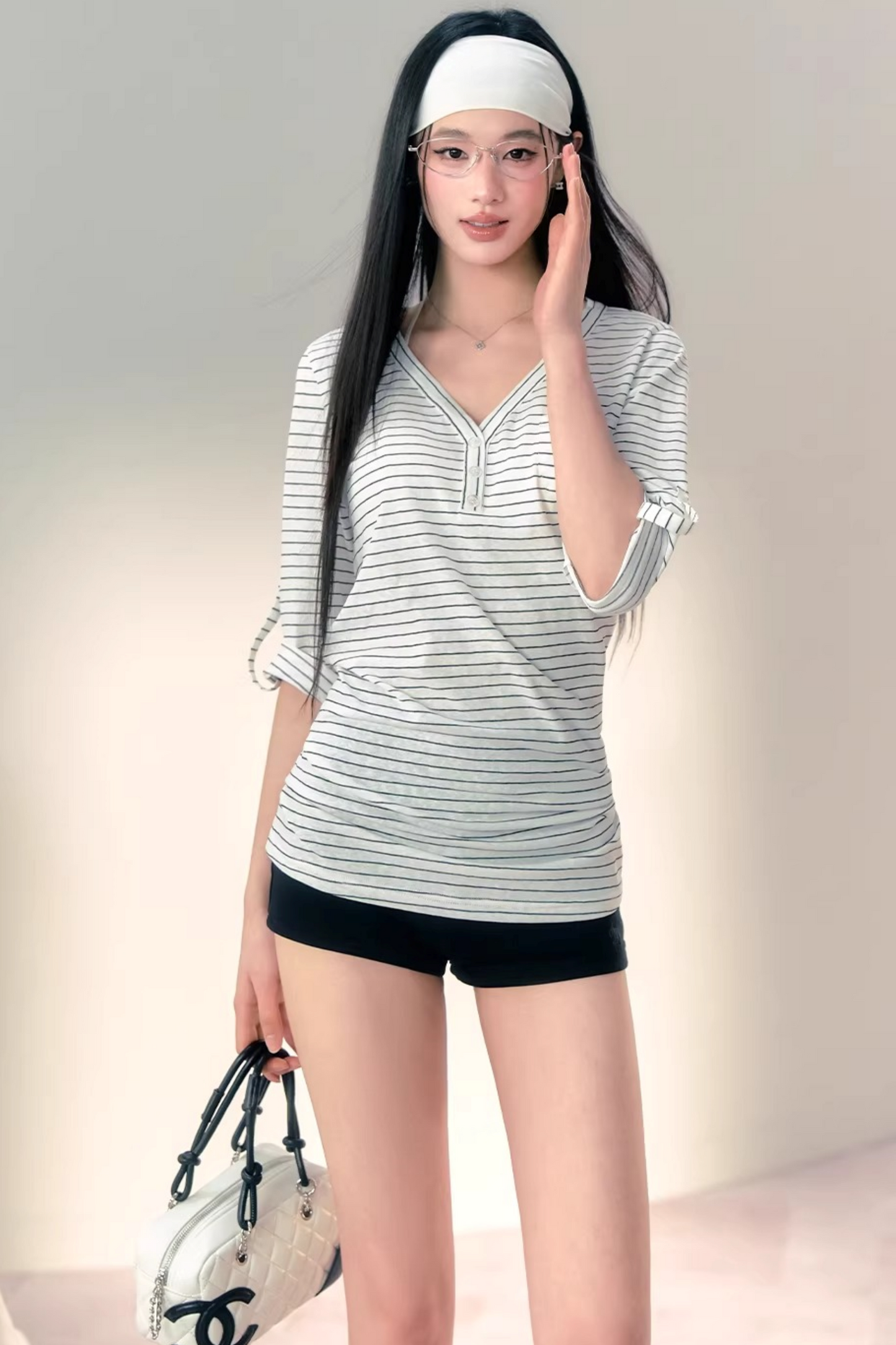 Snowflake Linen Blouse