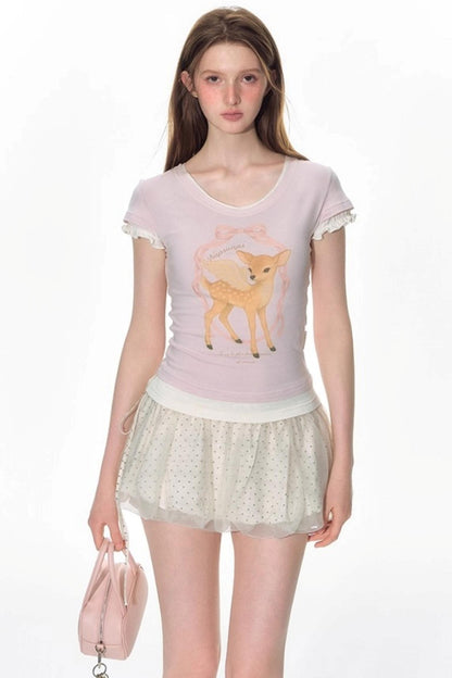 Sweet Summer V-Neck T-Shirt