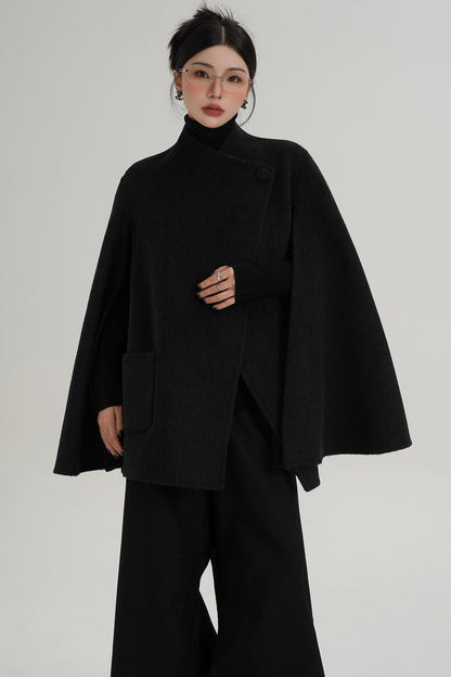Woolen Cape Coat