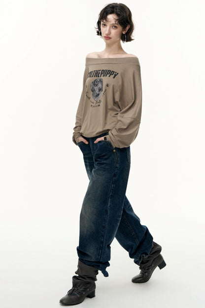 Pure Cotton Straight Pants