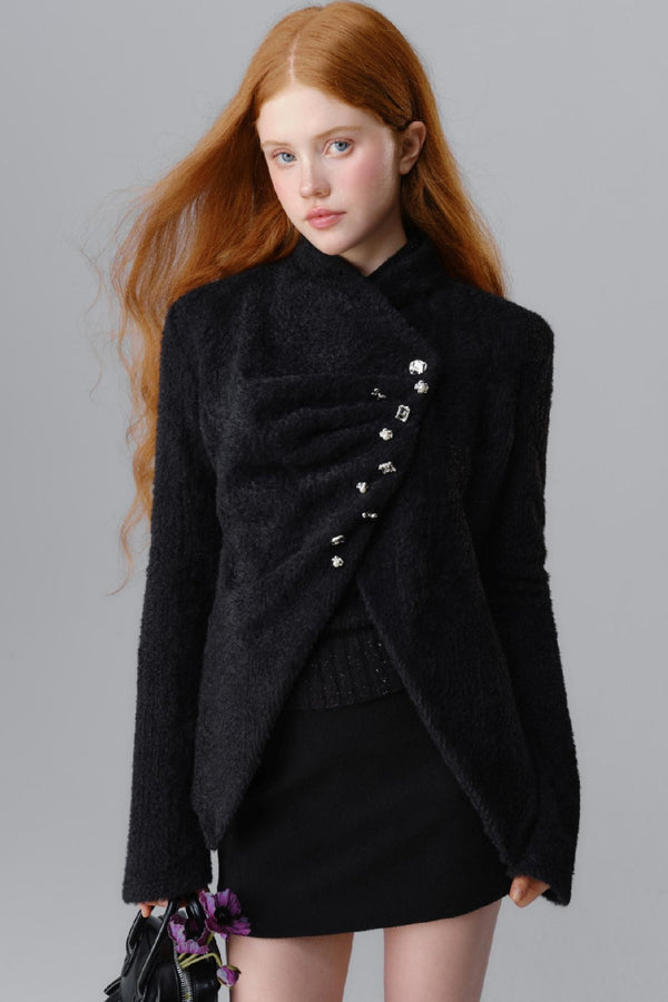 후리 아일랜드 블레이저 스커트 세트업 