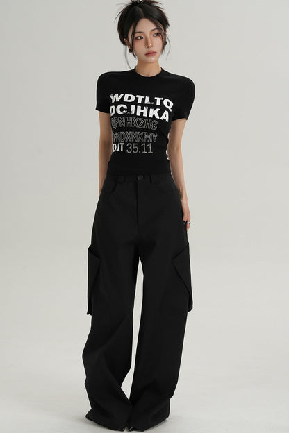 Trendy Short Sleeve Graphic Tee